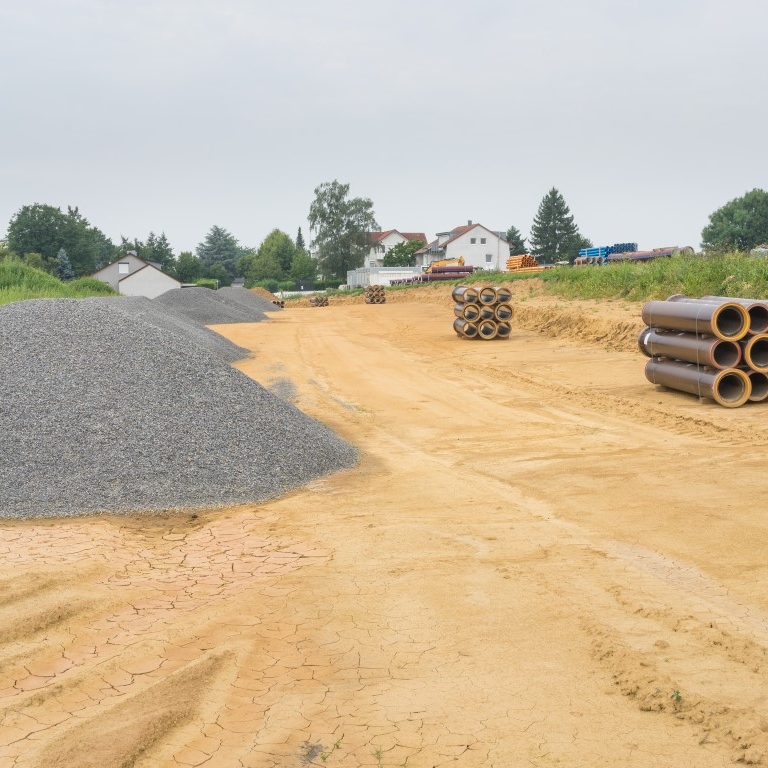 bouwgrond werken