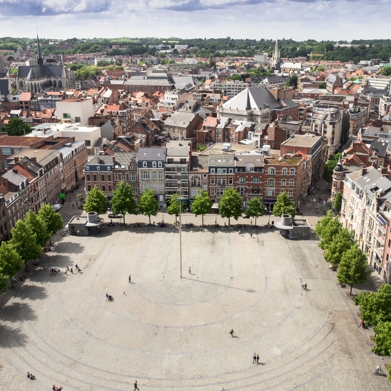 bovenaanzicht leuven