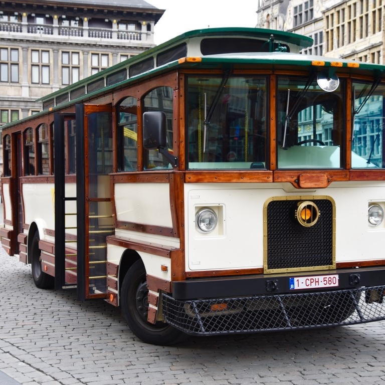 toeristisch busje chauffeur