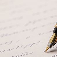 Pen en papier.