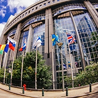 Gebouw Europees parlement