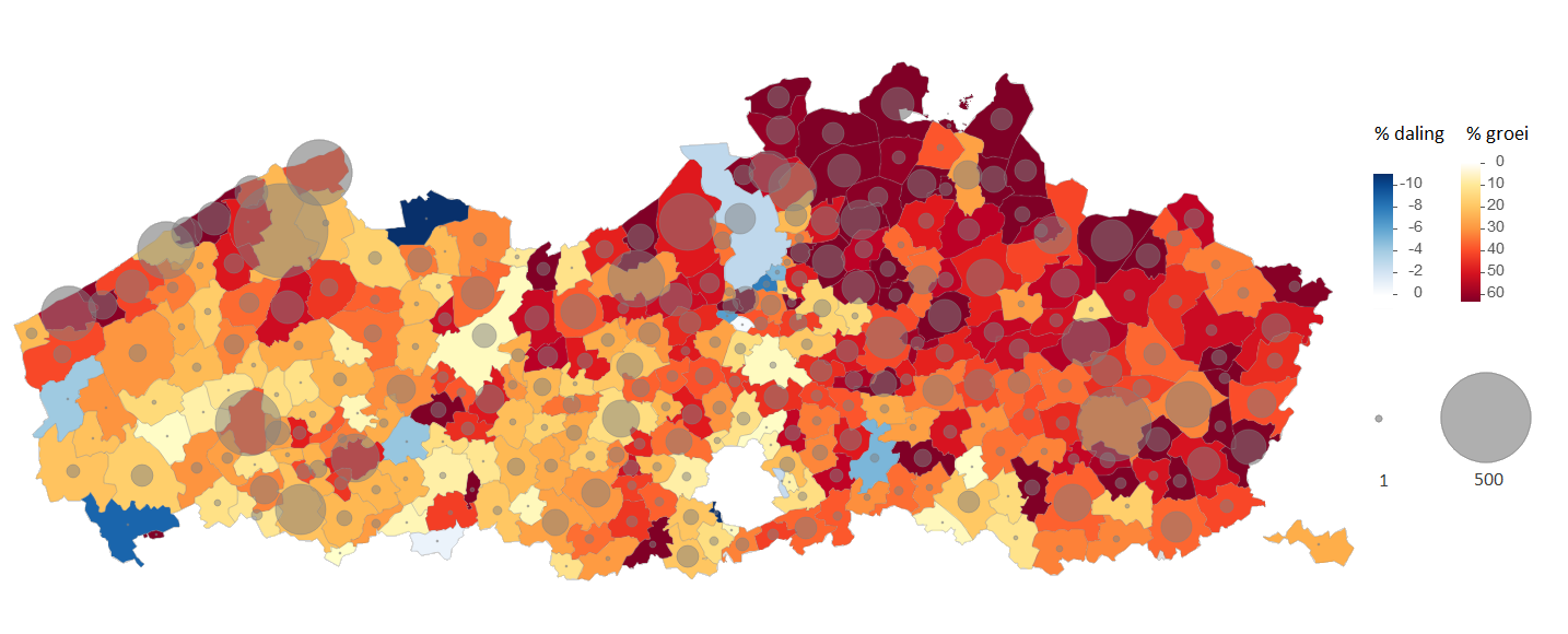 Kaart demografie